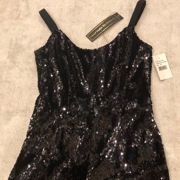 Dress the population jumpsuit Victoria sequin - Picture 7 of 15